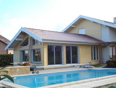 AGRANDISSEMENT D'UNE VILLA À SEYNOD RÉALISÉ PAR L'ARCHITECTE LAURENT BELLEVILLE À ANNECY